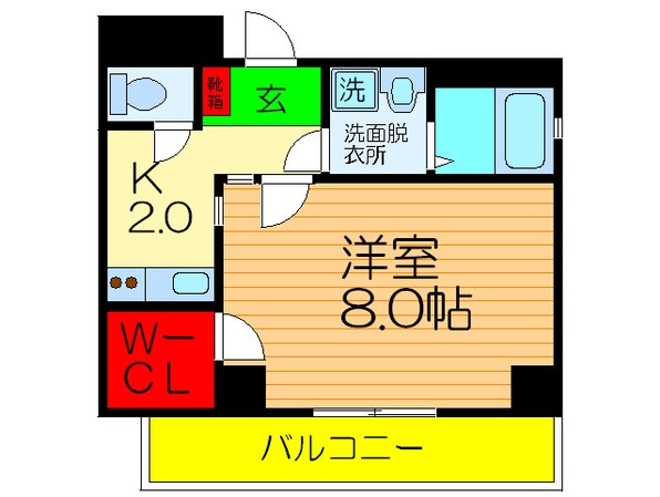 ドマ－ニの物件間取画像